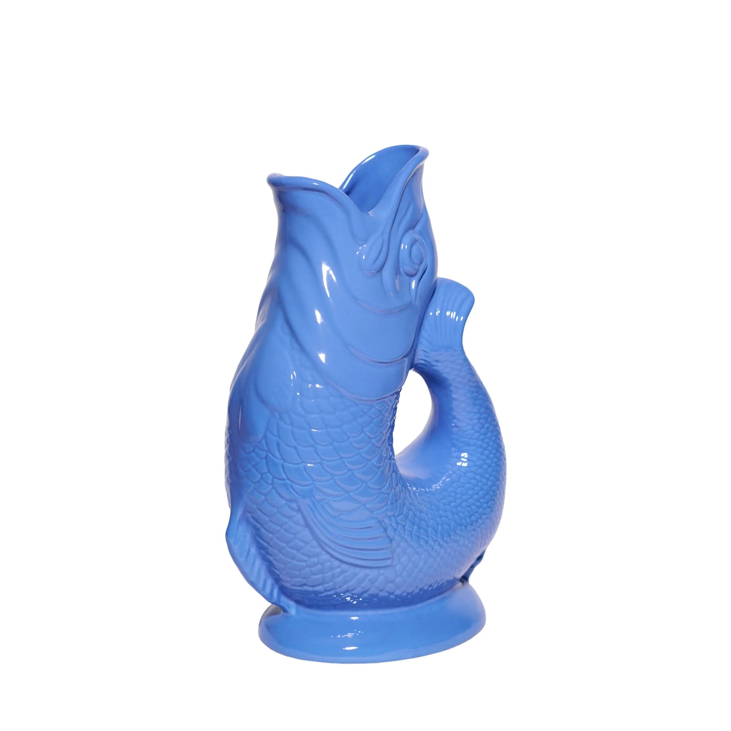 Sea Blue Gluggle Jug: Large
