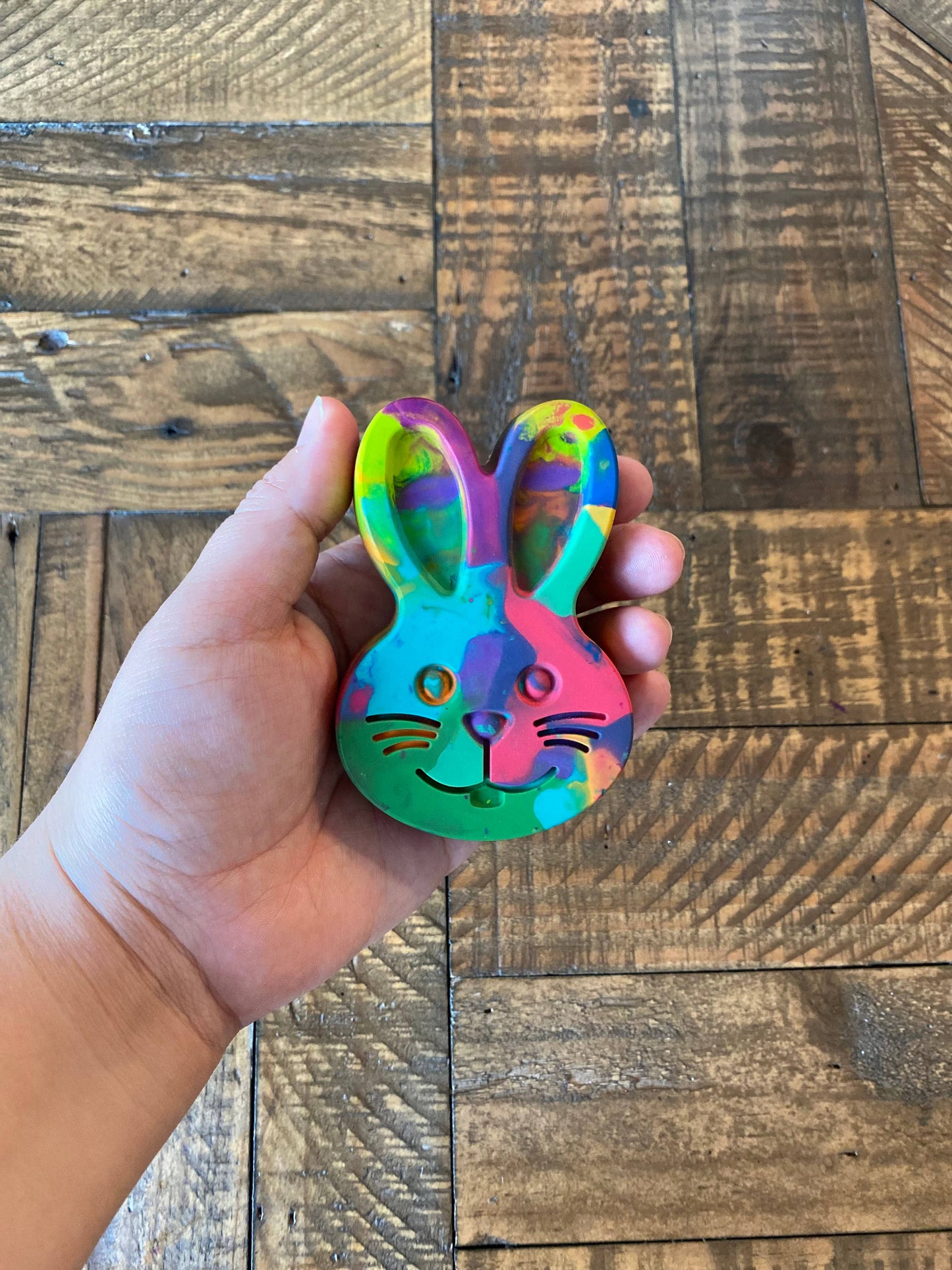 Large Crayon Bunny