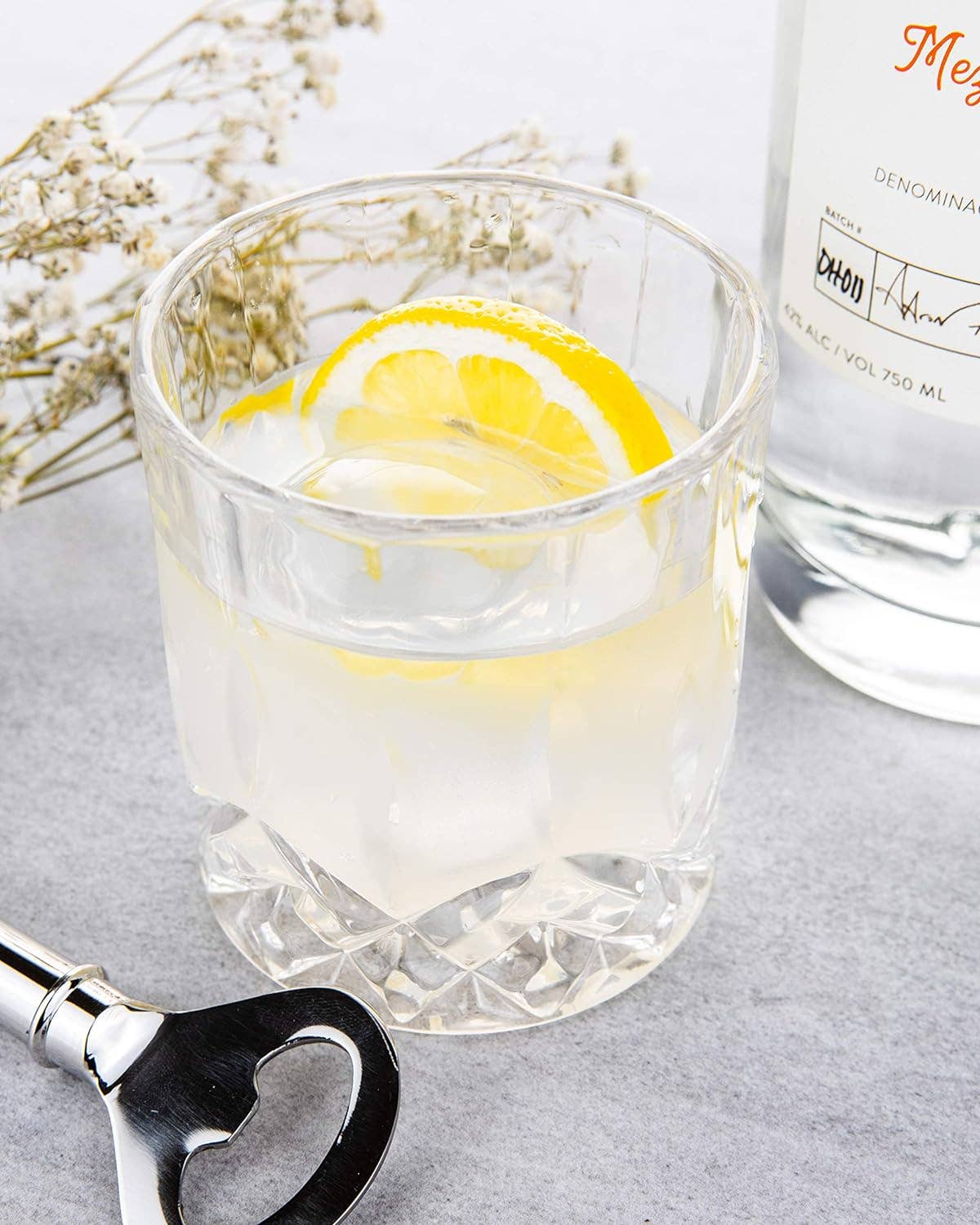 Crystal Cut Old Fashioned Whiskey Glasses 10oz (1pc)
