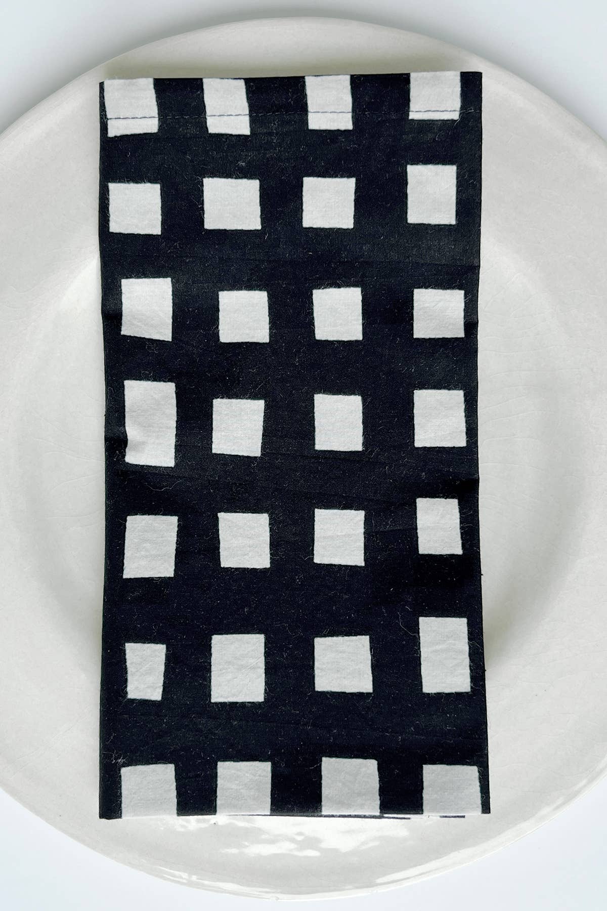 Napkins (Set of 4): Sonnet Black/Khaki