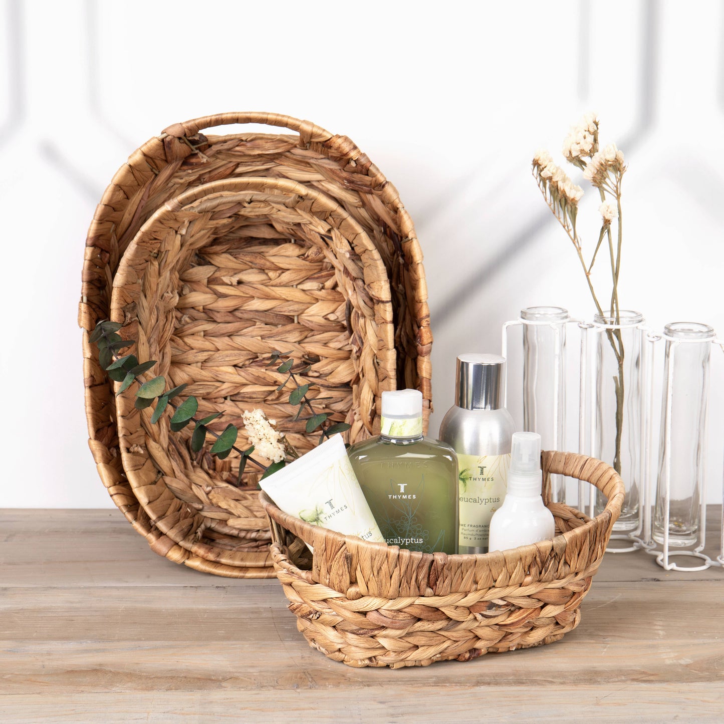 OV HYACINTH/WIRE TUB