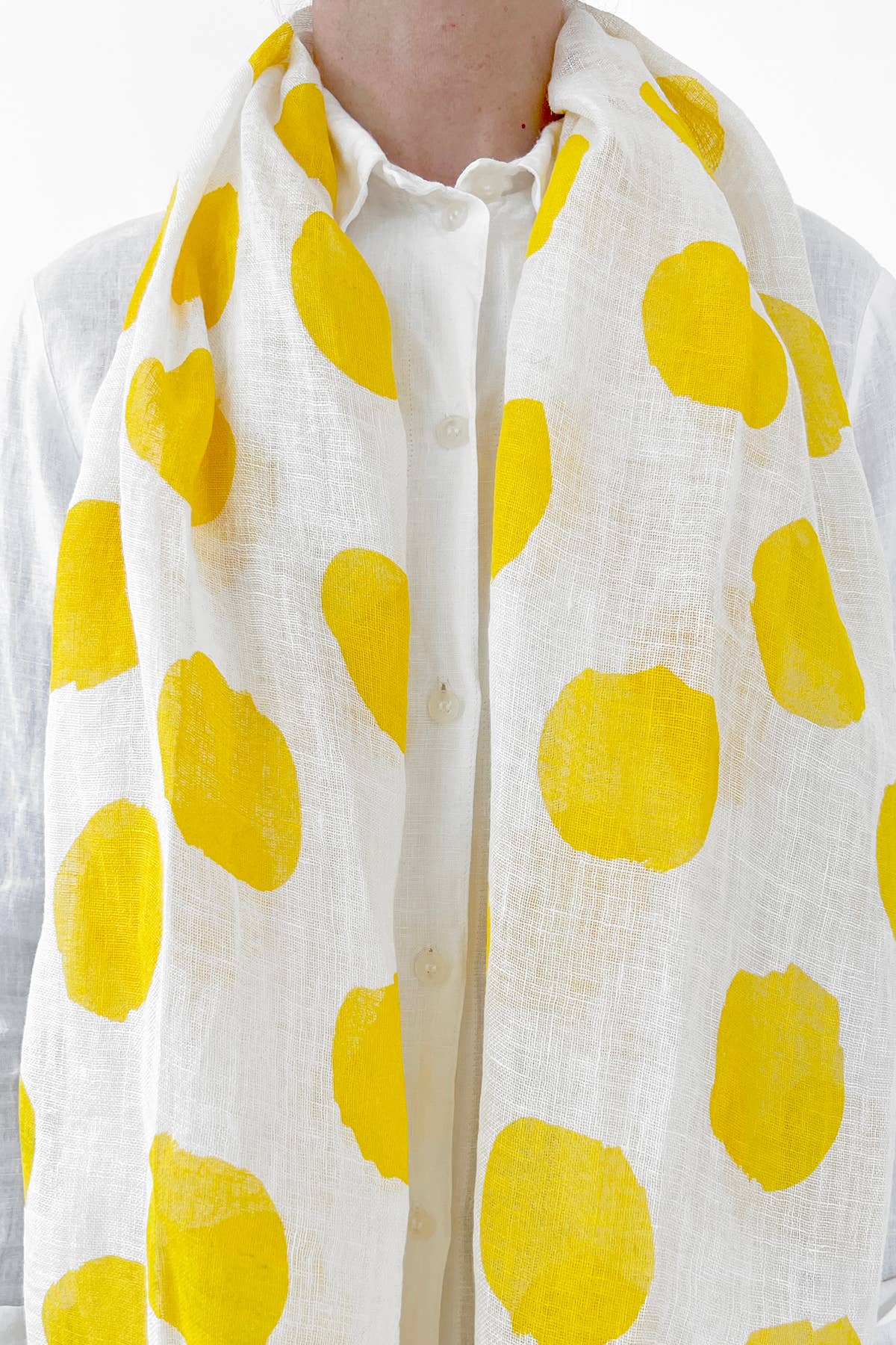 Linen Scarf: Story Acid