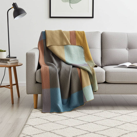 Alpaca Throw Blanket - Prism: Throw (45x70)