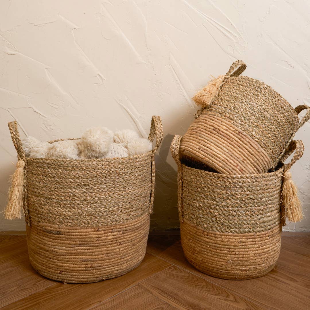 Tassel Basket: Large