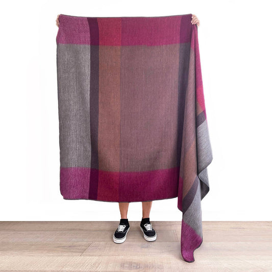 Alpaca Throw Blanket - Sunset: Throw     (45x70)