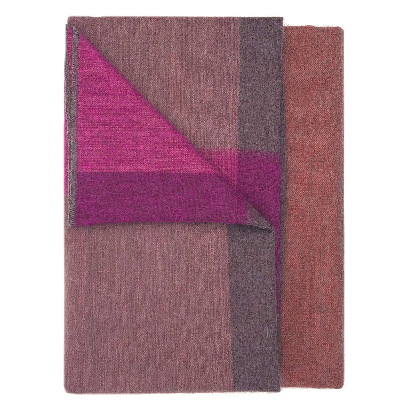 Alpaca Throw Blanket - Sunset: Throw     (45x70)