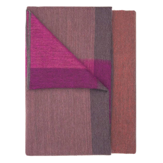 Alpaca Throw Blanket - Sunset: Throw     (45x70)