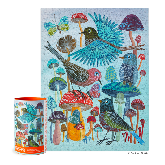 Mushroom Garden Puzzle | 500 Piece Puzzle