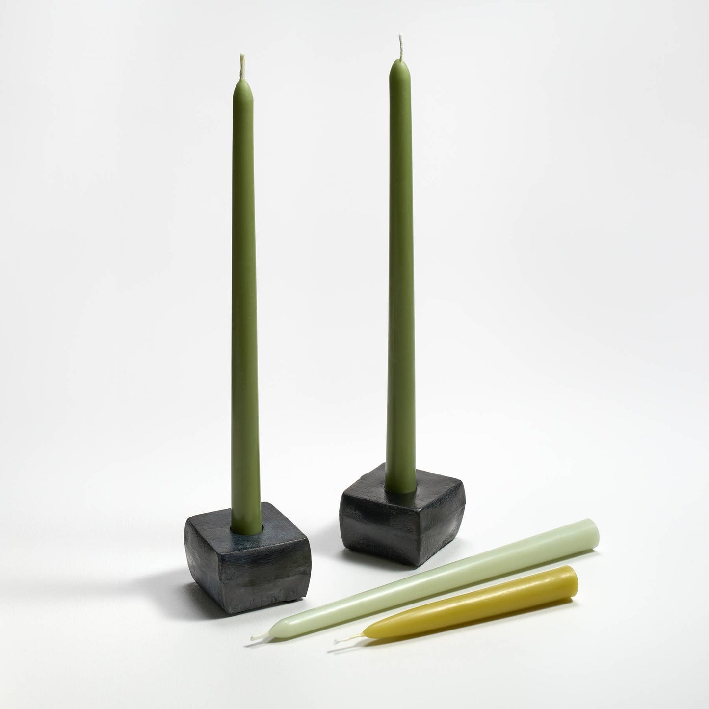 Every Day Taper Candles: Cream / 10"