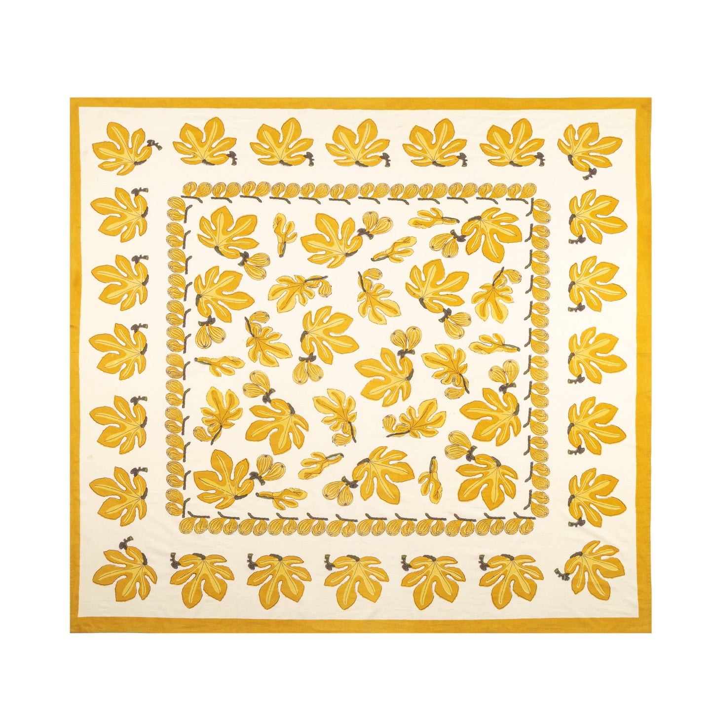 Fig Citrine Tablecloth: 71" x 142"