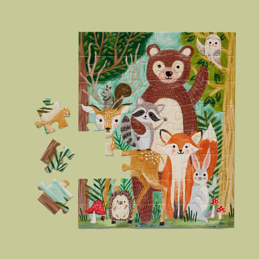 Woodland Cuties 48 Piece Kids Puzzle Snax