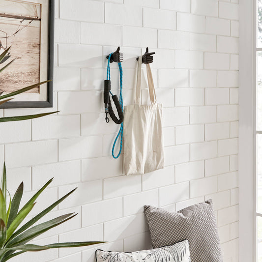 "Pointing Finger" Cast Iron Wall Hook (Copy)