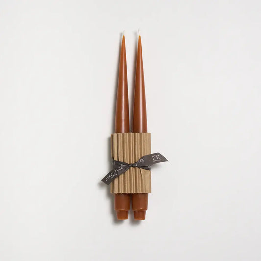 Apollo Taper Handmade Beeswax Candles: Sangria