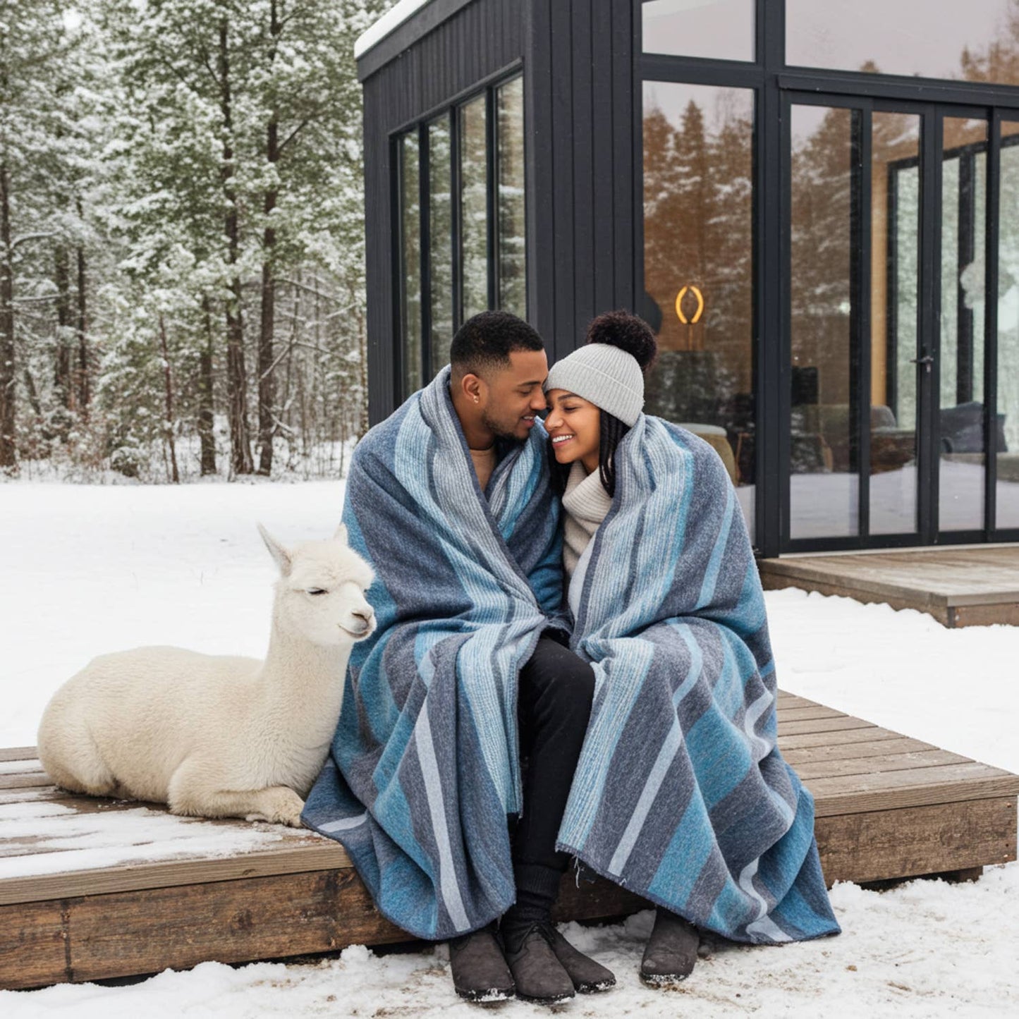 Alpaca Throw - Calypso: Throw