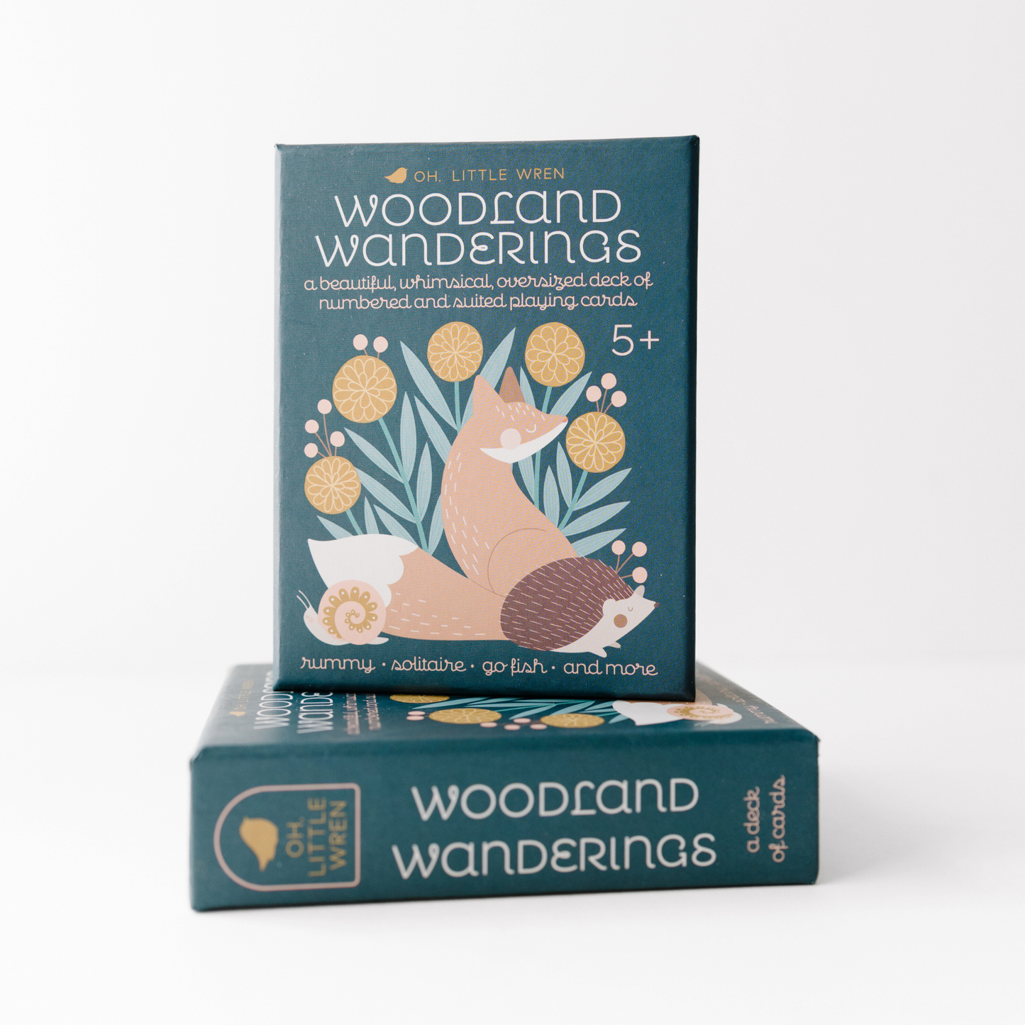 Woodland Animals Playing Cards Deck | Kids Stocking Stuffer