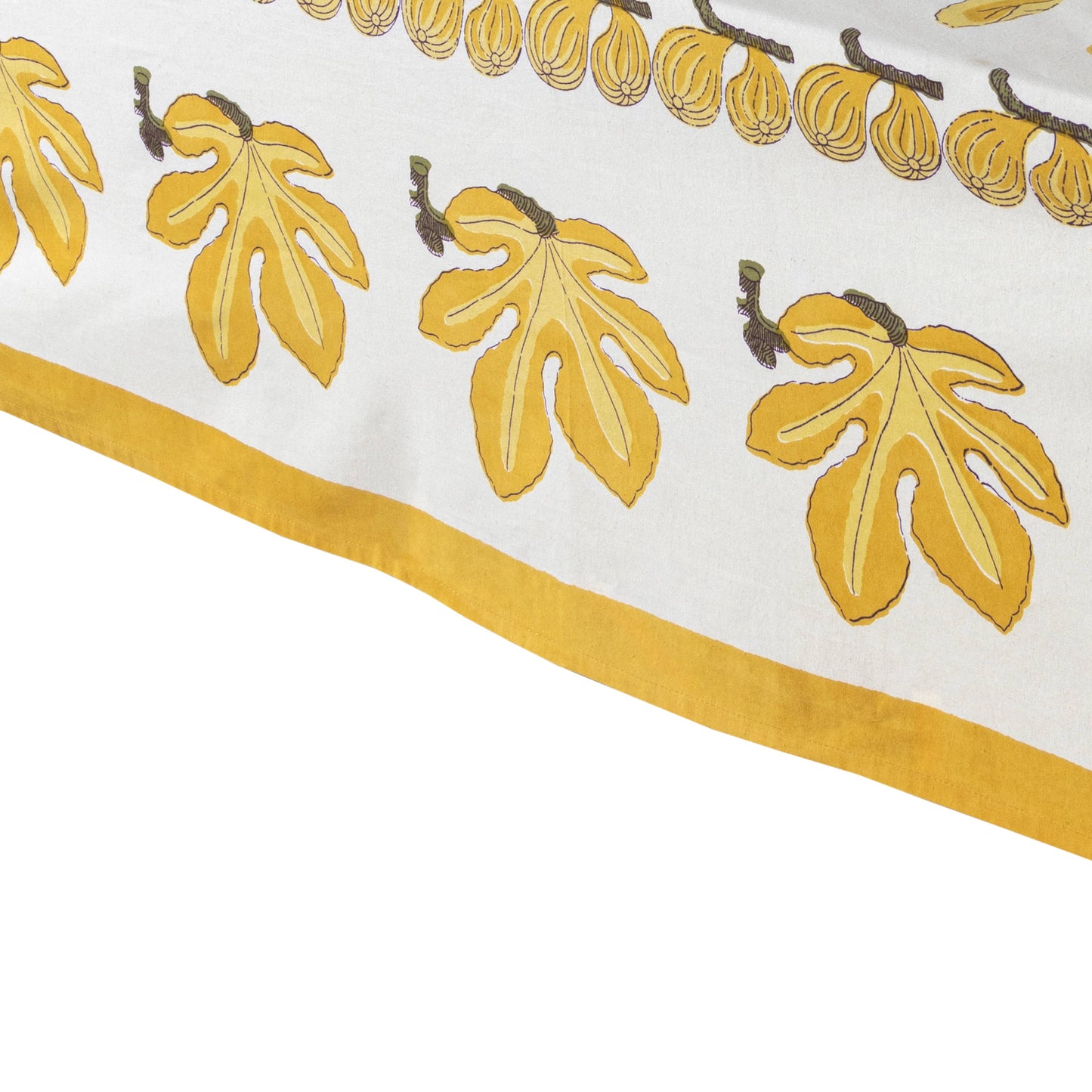 Fig Citrine Tablecloth: 71" x 142"