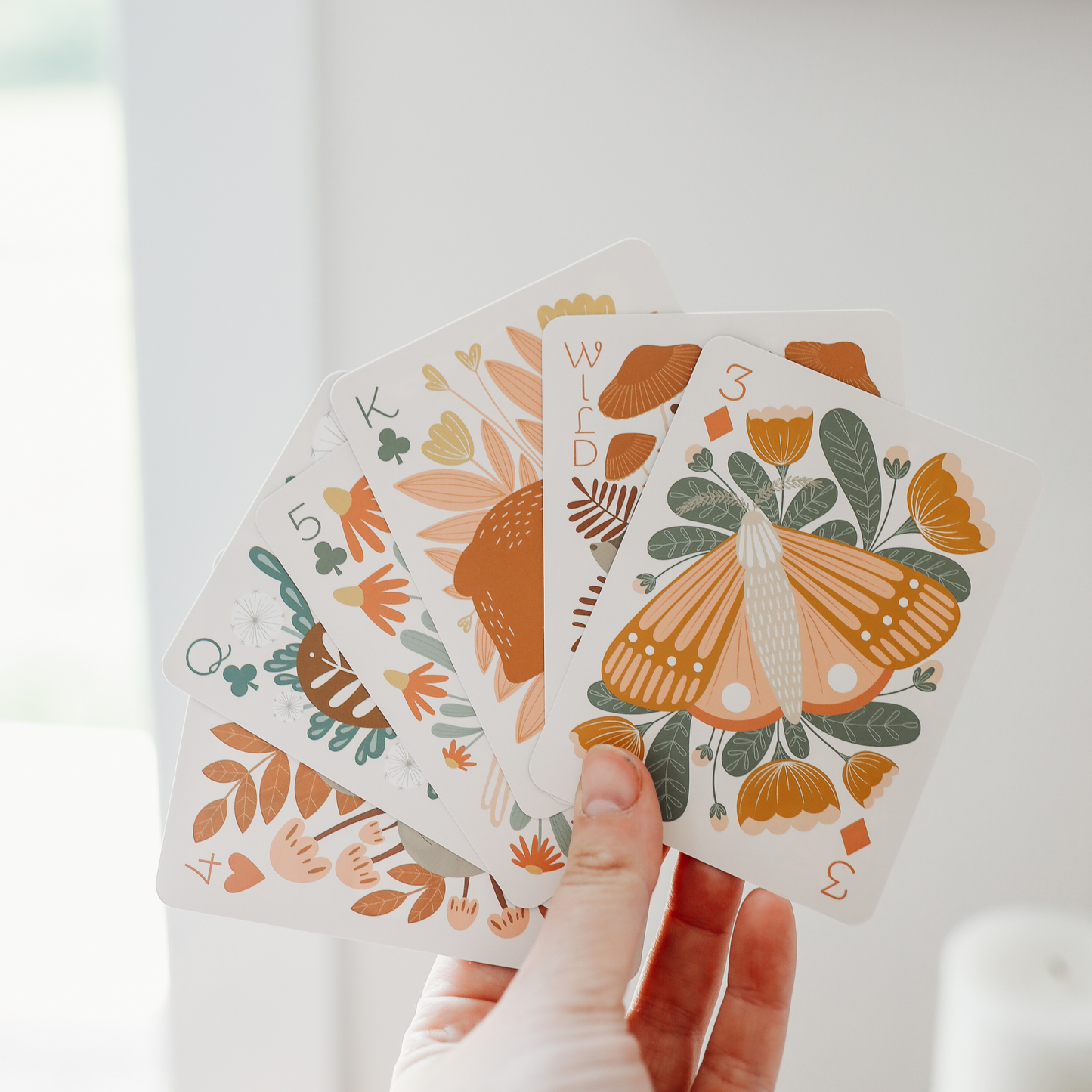 Woodland Animals Playing Cards Deck | Kids Stocking Stuffer