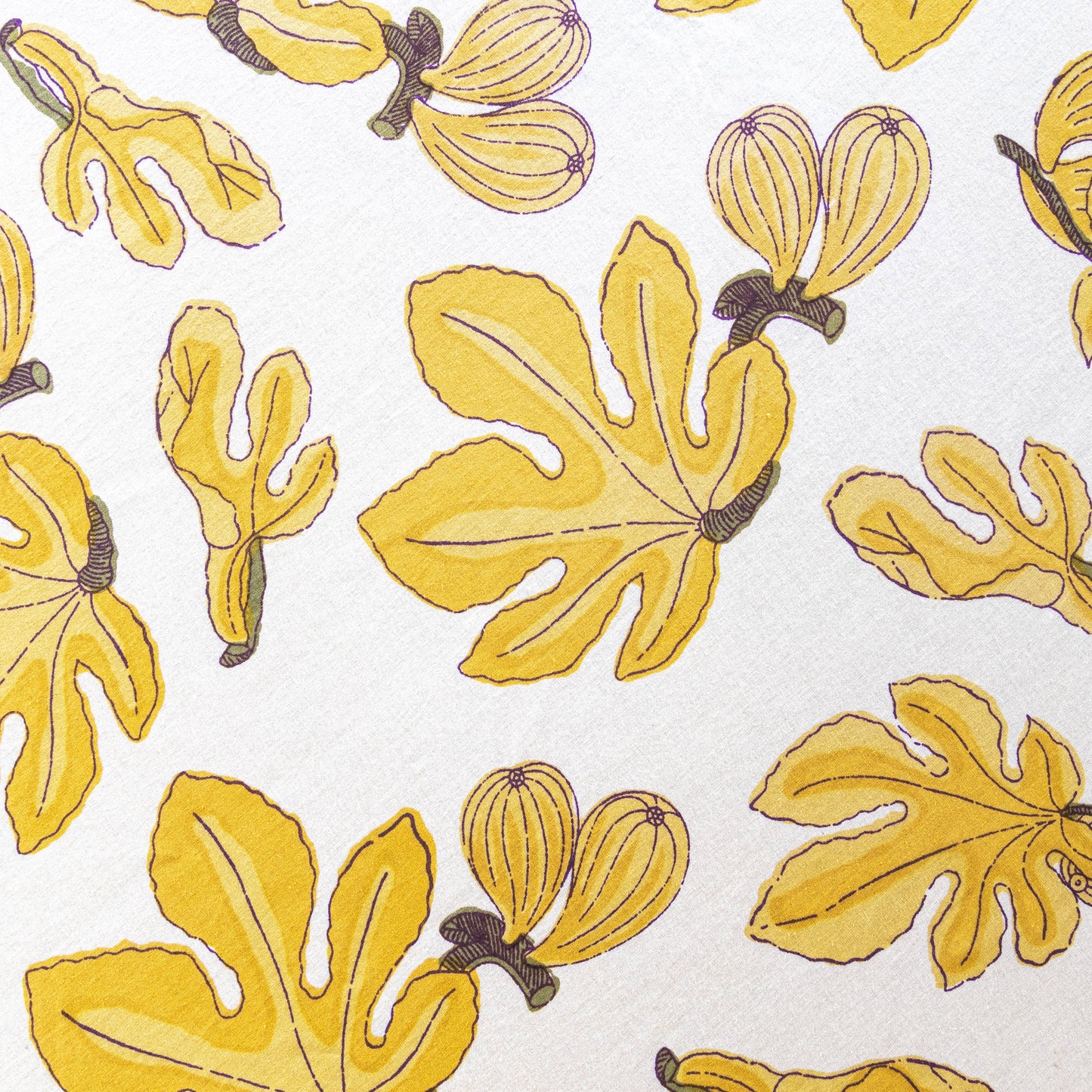 Fig Citrine Tablecloth: 71" x 142"