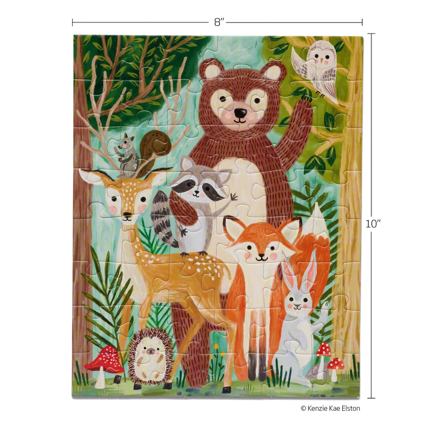 Woodland Cuties 48 Piece Kids Puzzle Snax