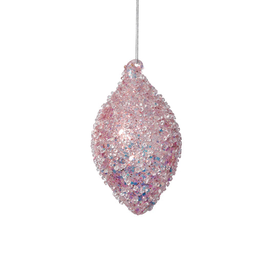 Beaded Teardrop Ornament