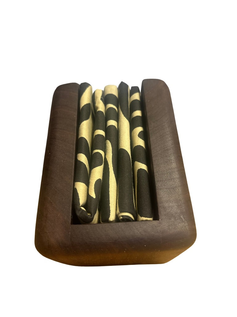 Napkin holders - Walnut