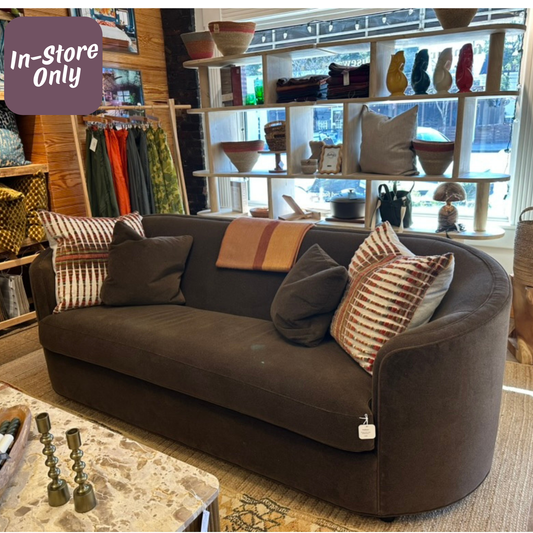 Flanders Bark Vera Sofa 92x36.5x33.5