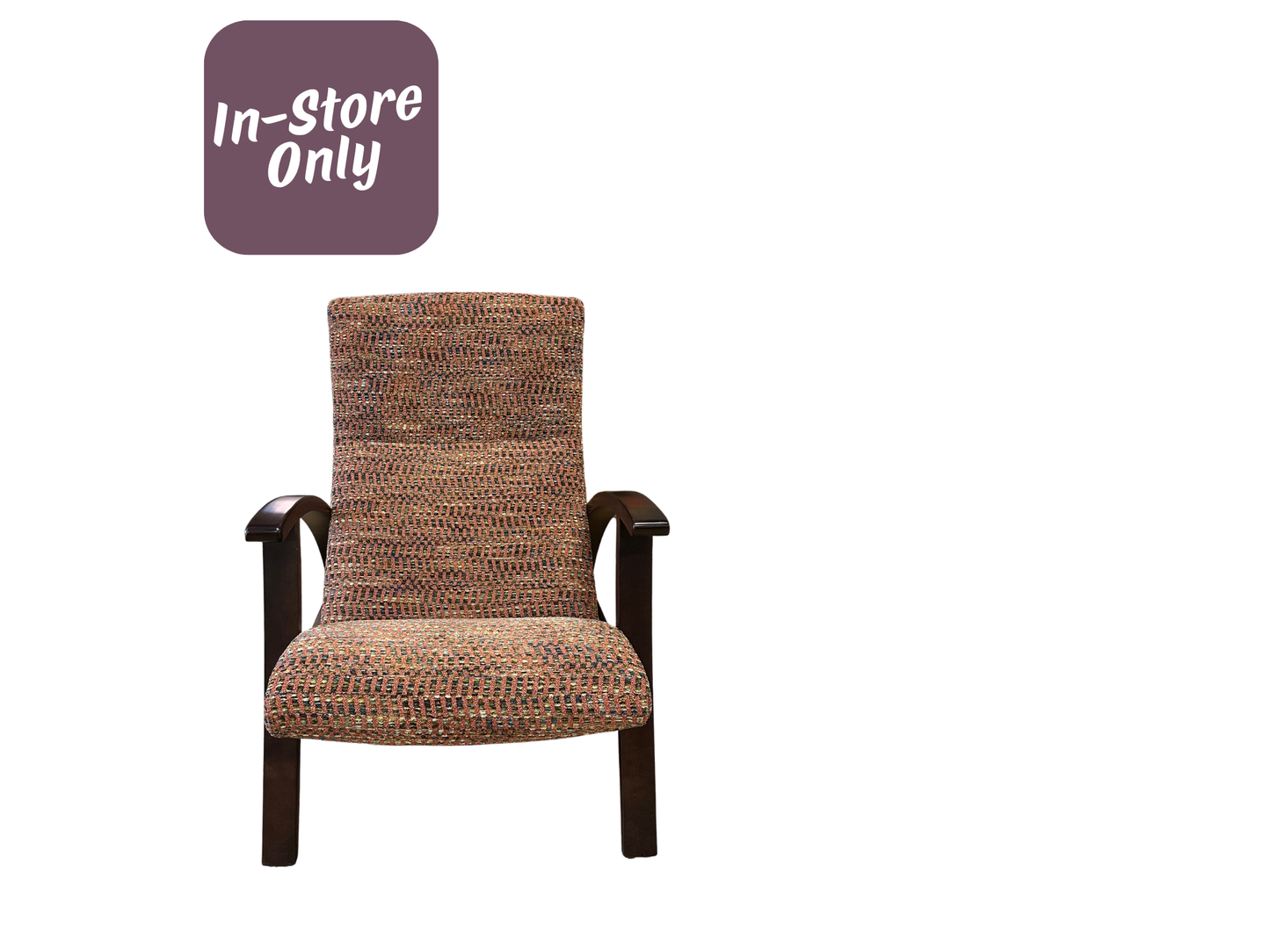 Hopper Chair in Hinged Multi