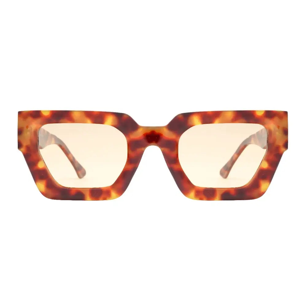 Lumi Light Tortoise Sunglasses Light Brown Lens