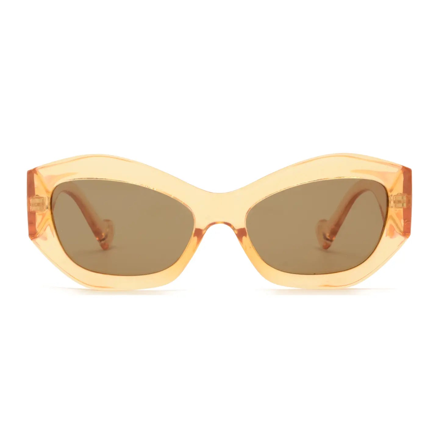 Mae Polarized yellow sunglasses
