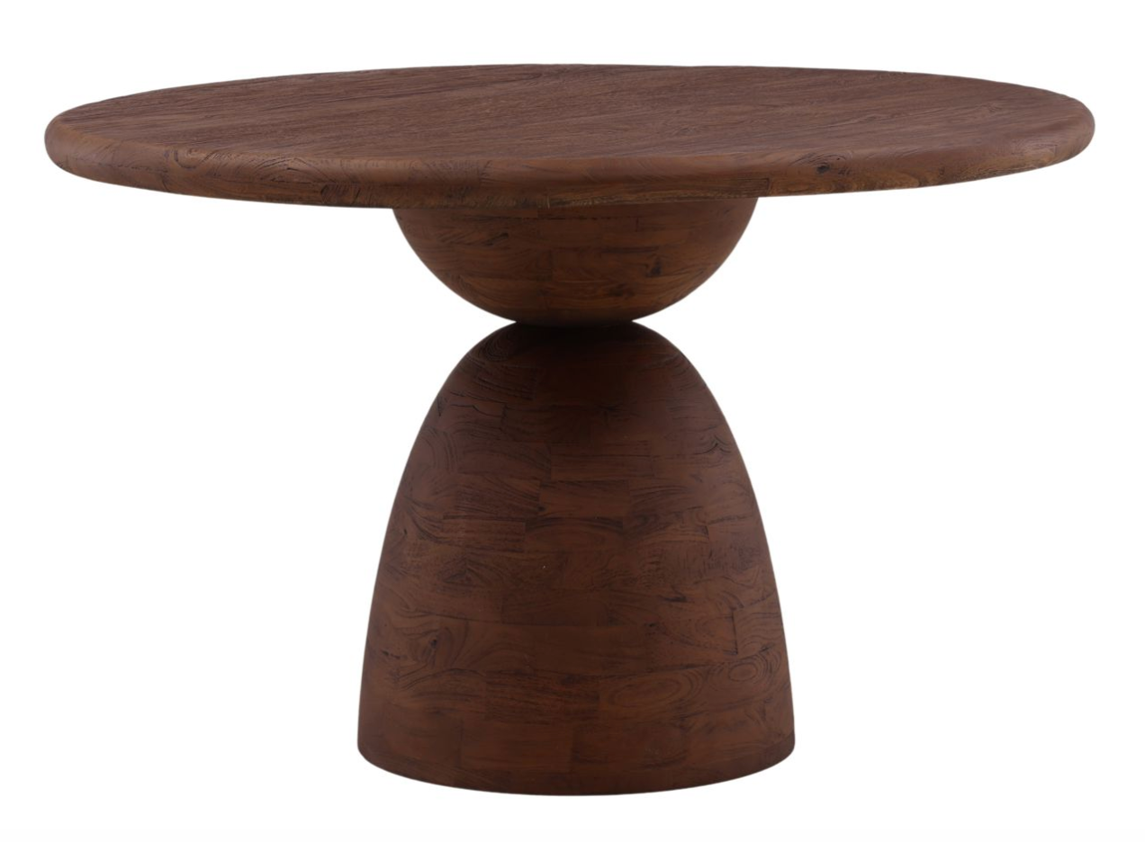 48" Round Mango Wood Table