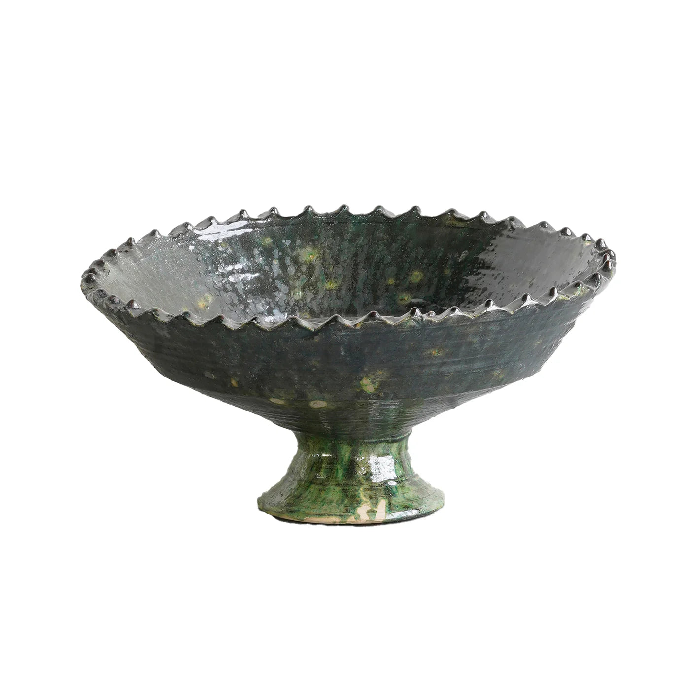 Moroccan Green Compote Bowl