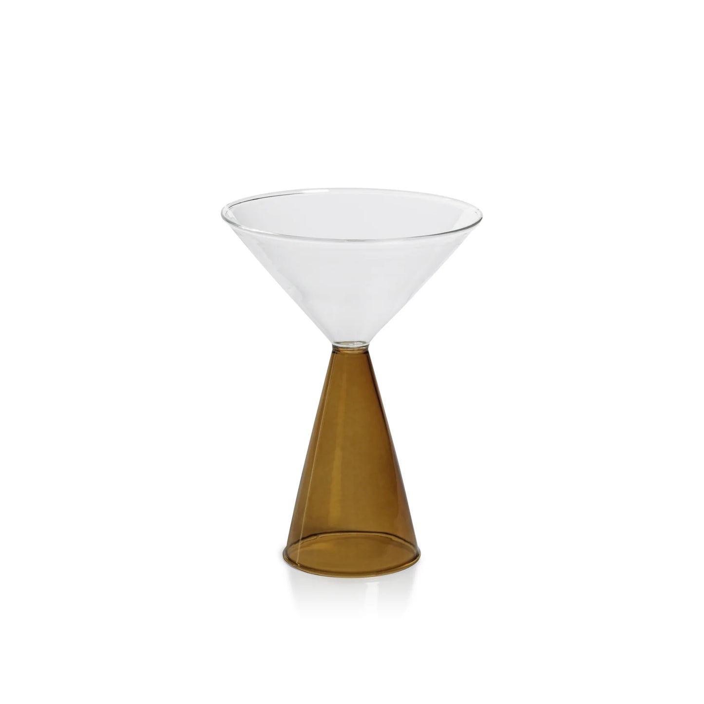 Veneto Martini Glass Amber - Set of 2
