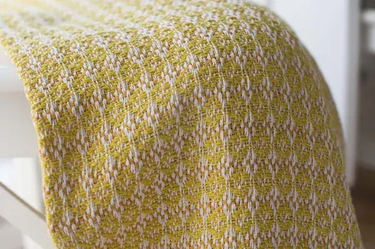 Cotton Blanket | Corn - more colors: Yellow | Caramel