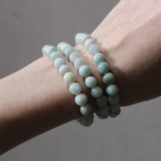 Jade Bracelet 8mm - Crystals & Stones
