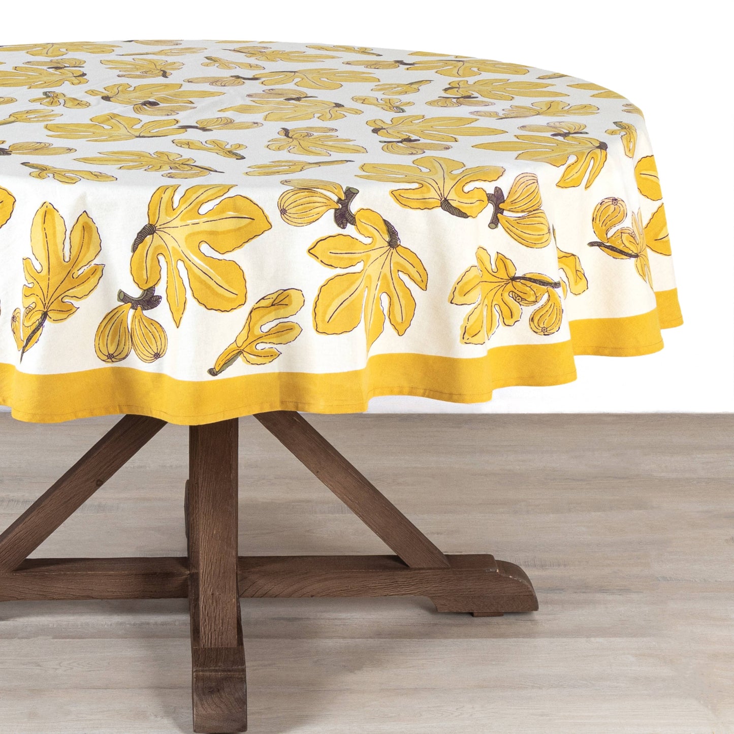 Fig Citrine Tablecloth: 71" x 142"