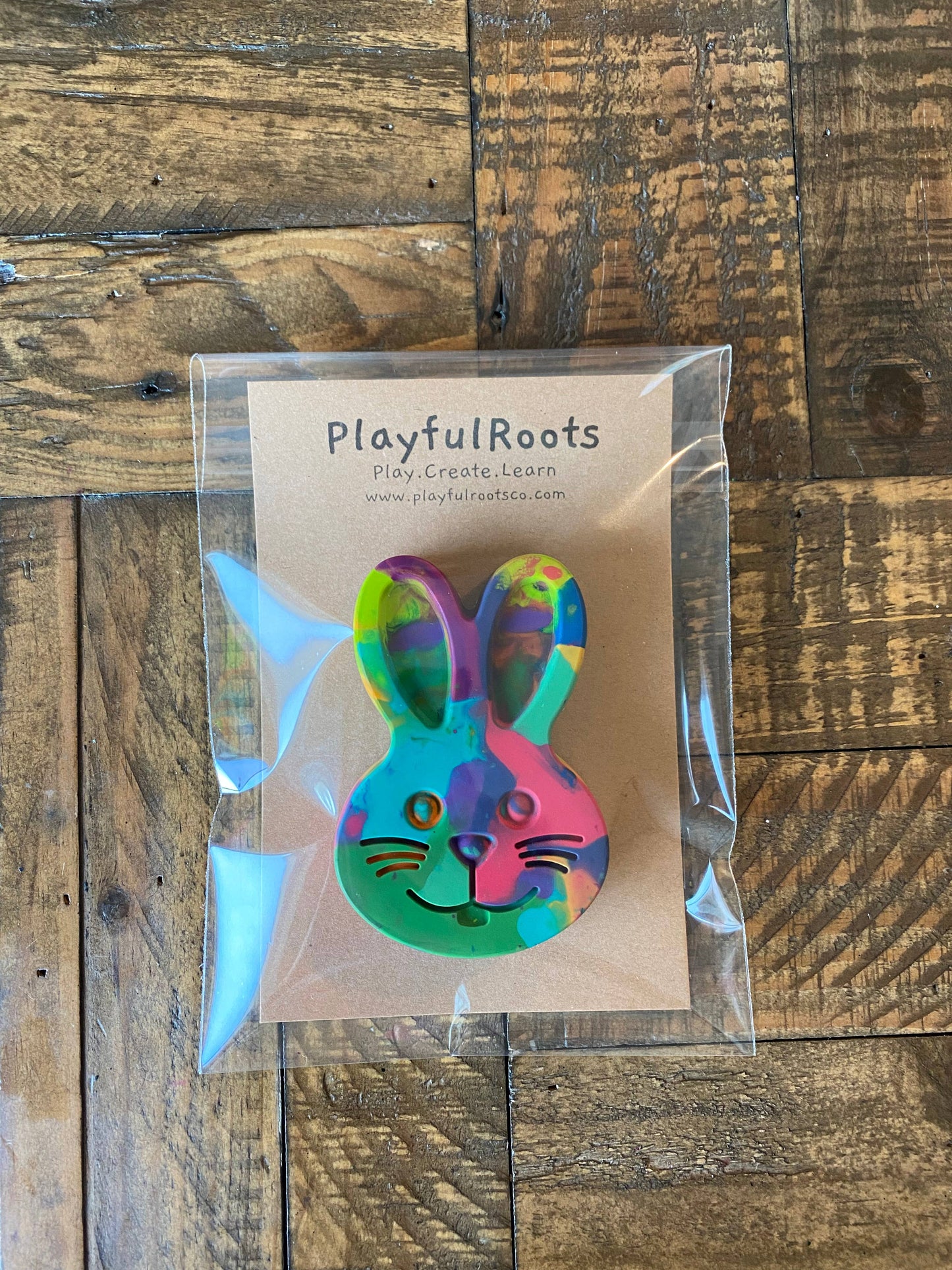 Large Crayon Bunny