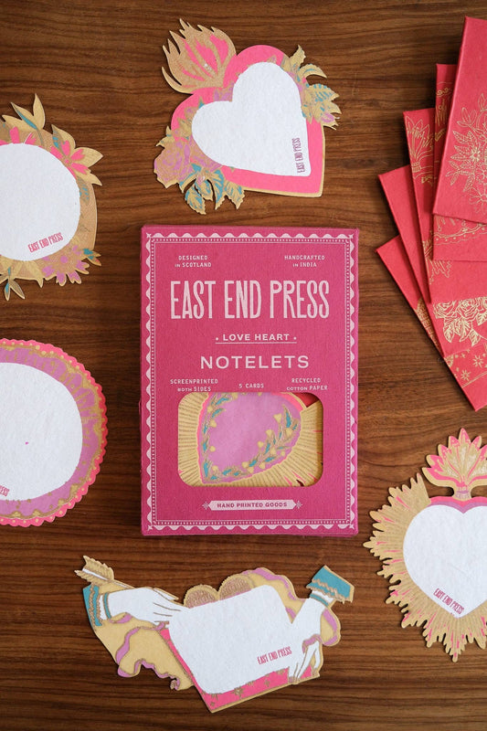 Love Heart Notecards Set
