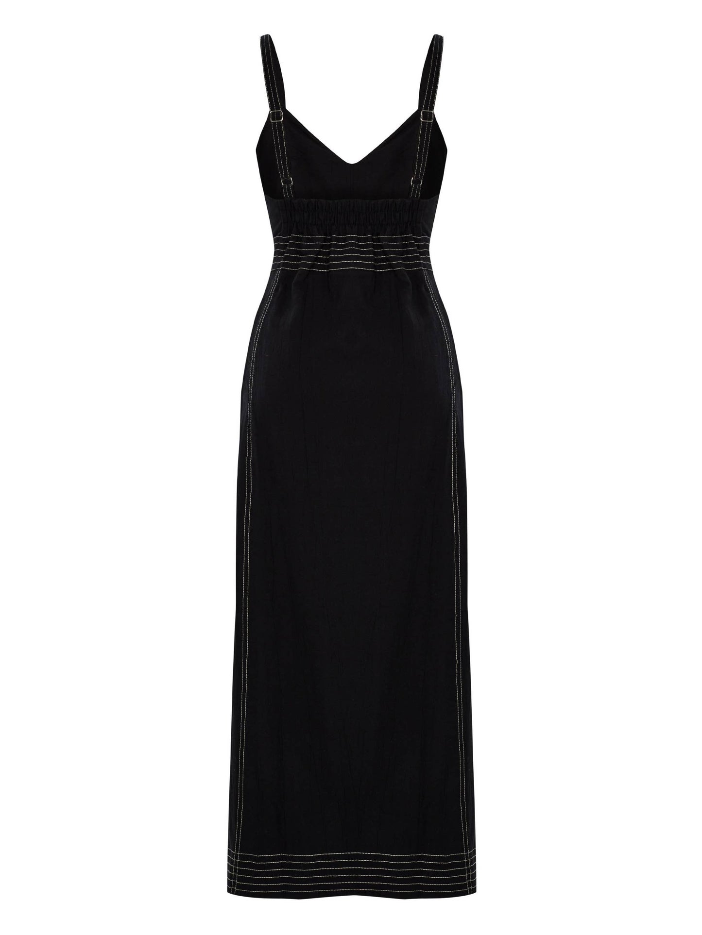 Eva Maxi Dress - Black: Black / Medium/Large