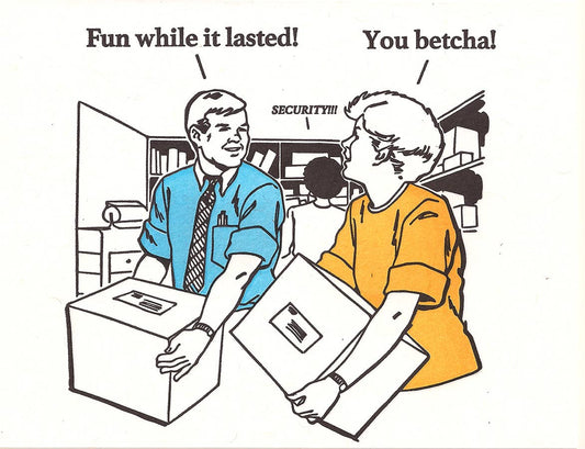 Fun While It Lasted Greeting Card
