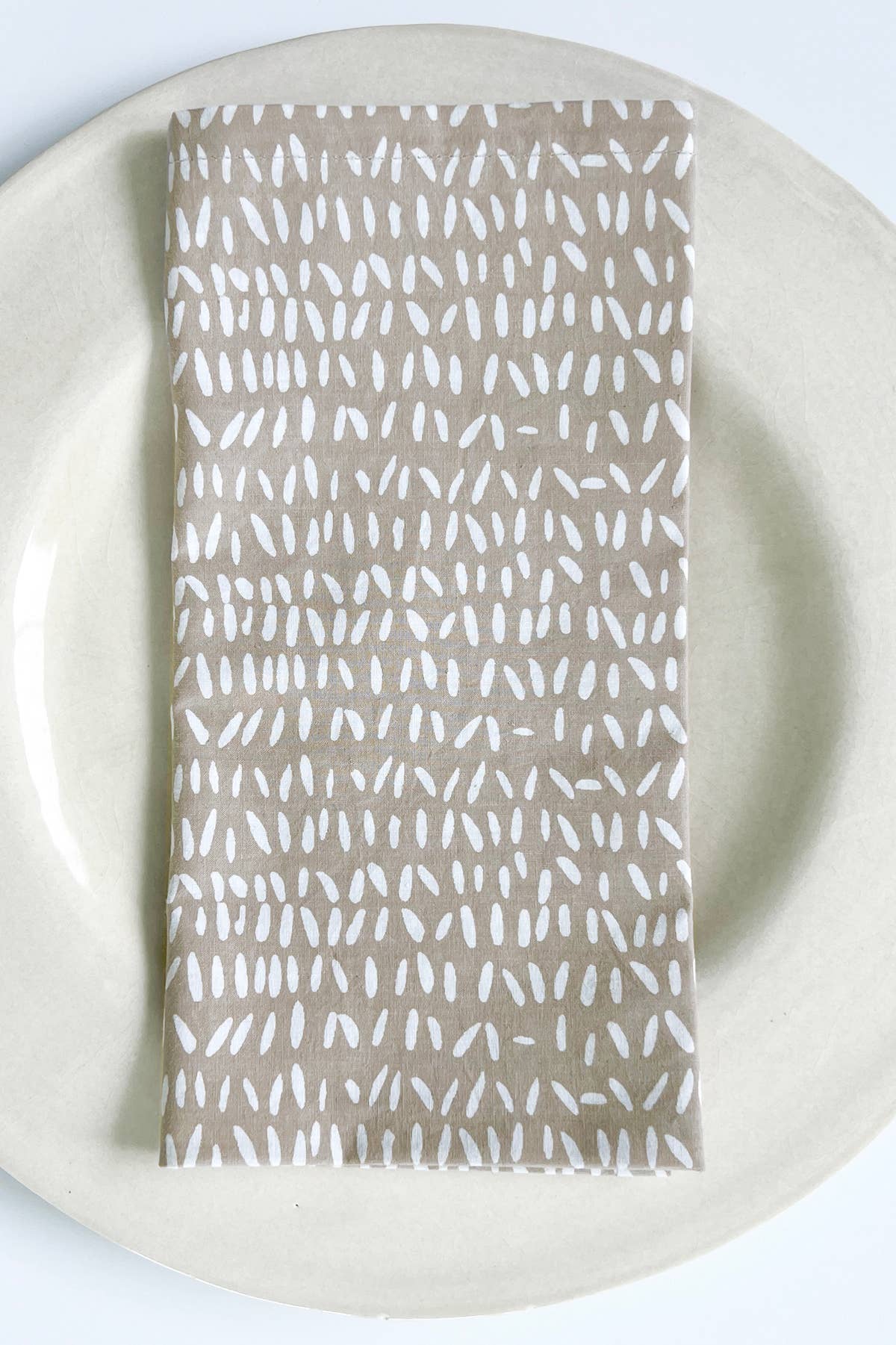 Napkins (Set of 4): Sonnet Black/Khaki