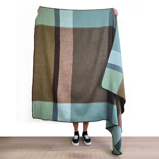 Alpaca Throw Blanket - Mosswood: Throw (45x70)
