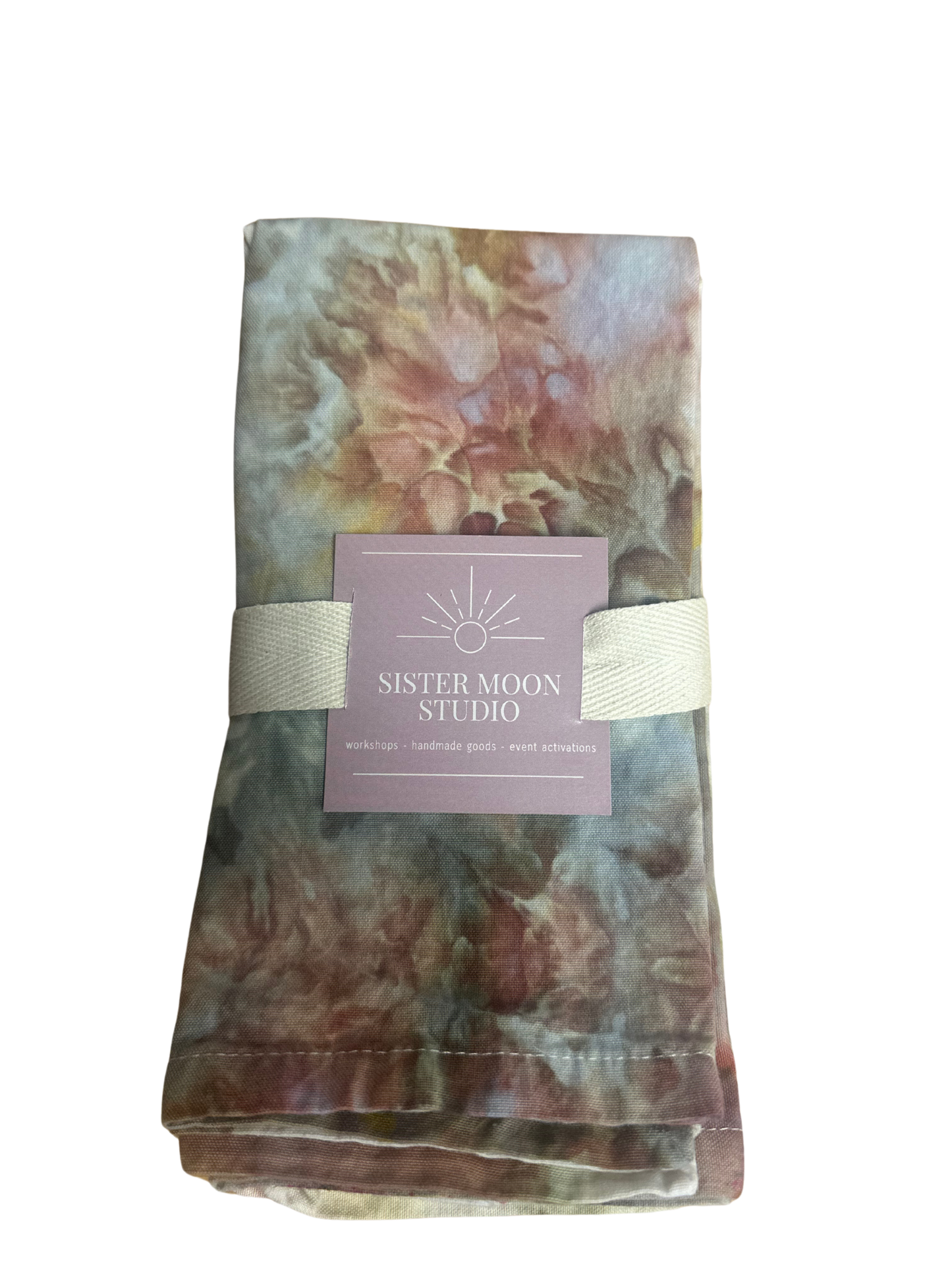 Sistermoon Napkins Blues and Purples