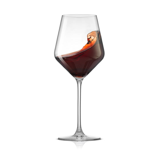 Layla Crystal Stemmed Wine Glasses, 17 Oz: Lead-Free Crystal