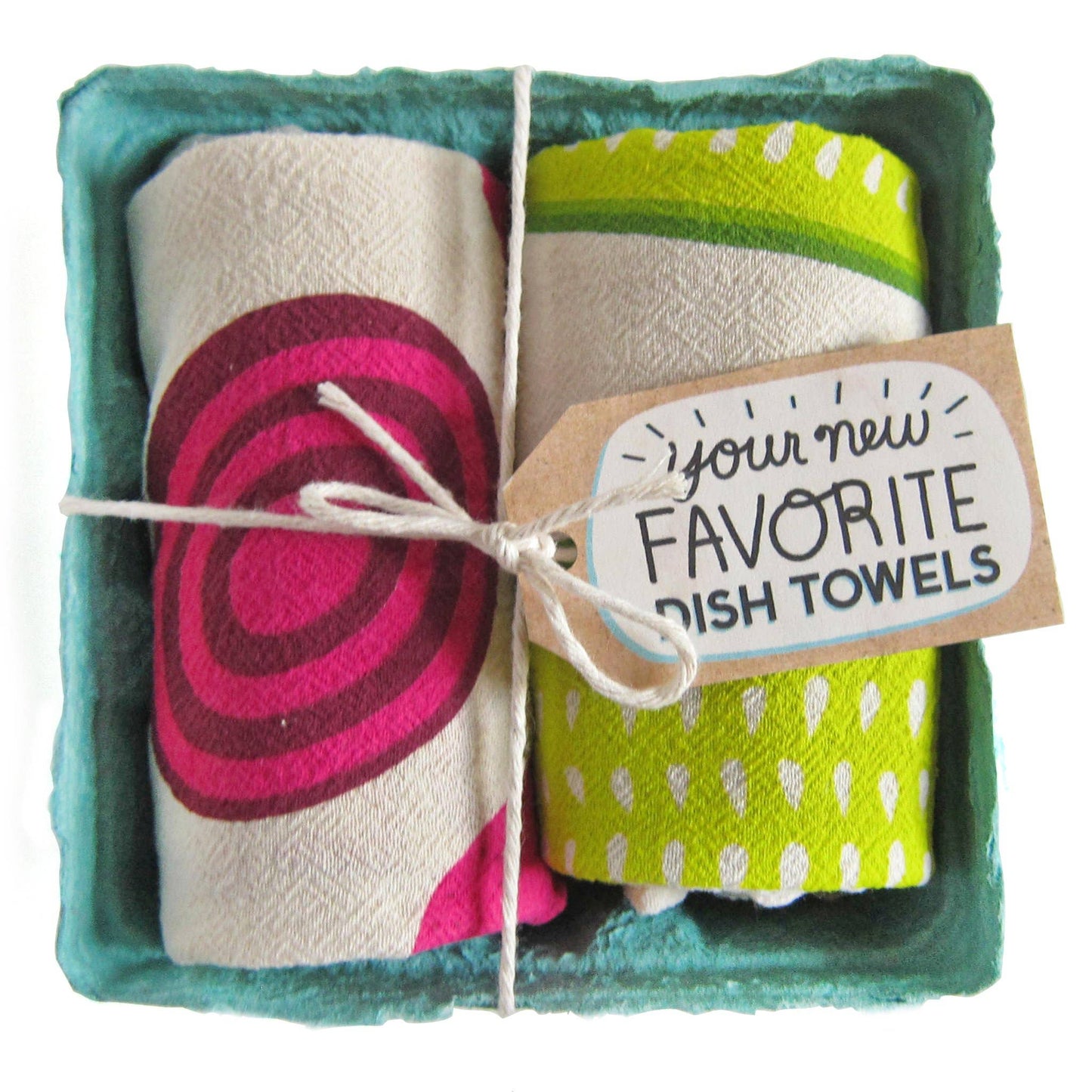 PICKLED PLEASE (Pickle, Beet) - Tea Towel Set of 2
