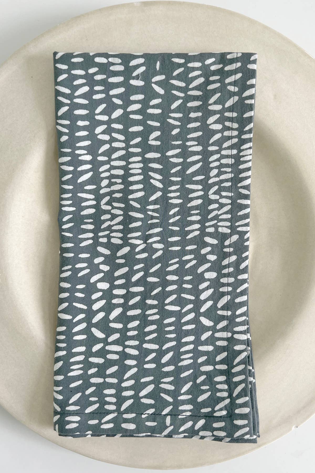 Napkins (Set of 4): Sonnet Black/Khaki
