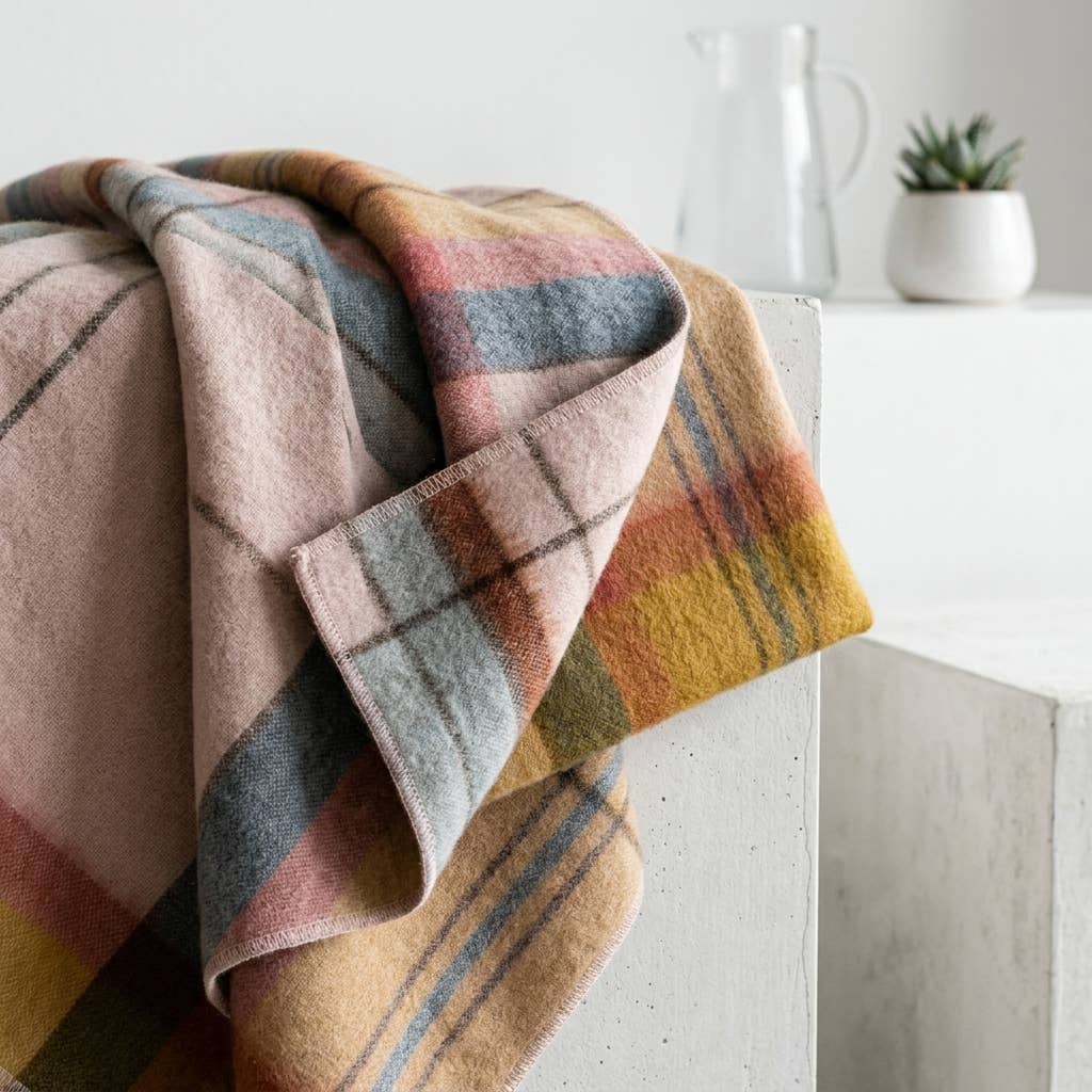 Alpaca Throw Blanket - Reef: Throw     (45x70)