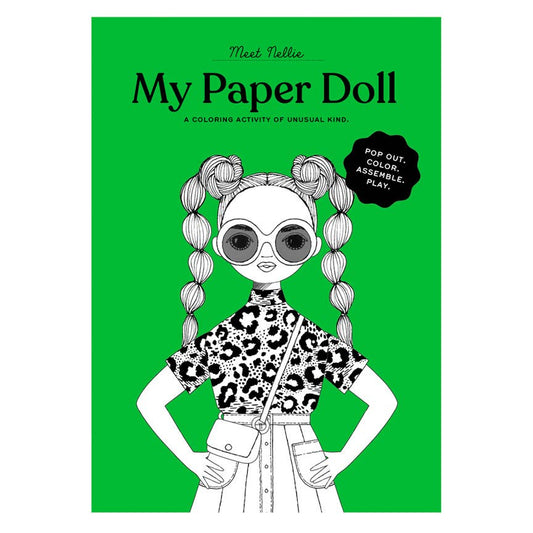 NELLIE COLORING PAPER DOLL KIT