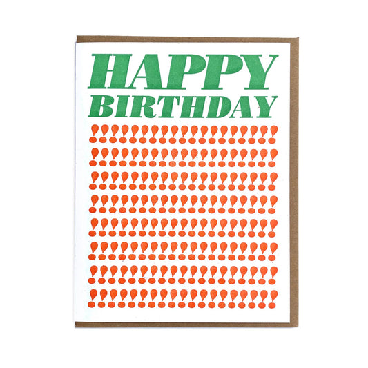 Happy Birthday Exclamation