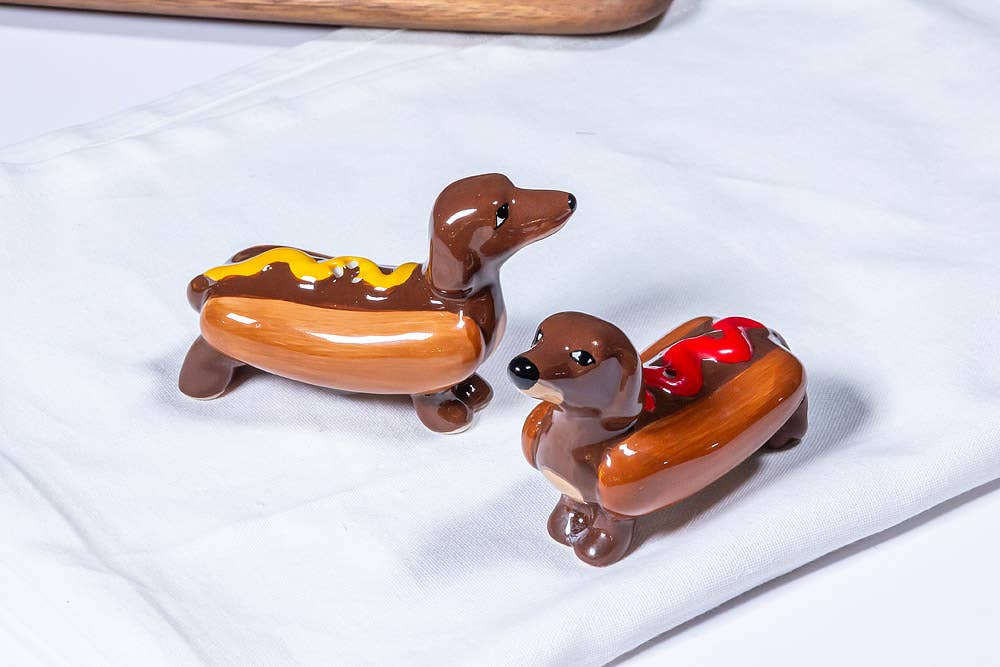 Dachshunds in Hot Dogs S&P-4"