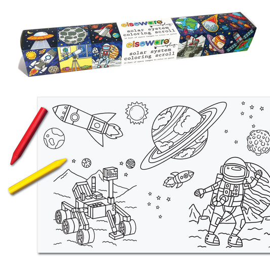 Coloring Scrolls - Solar System